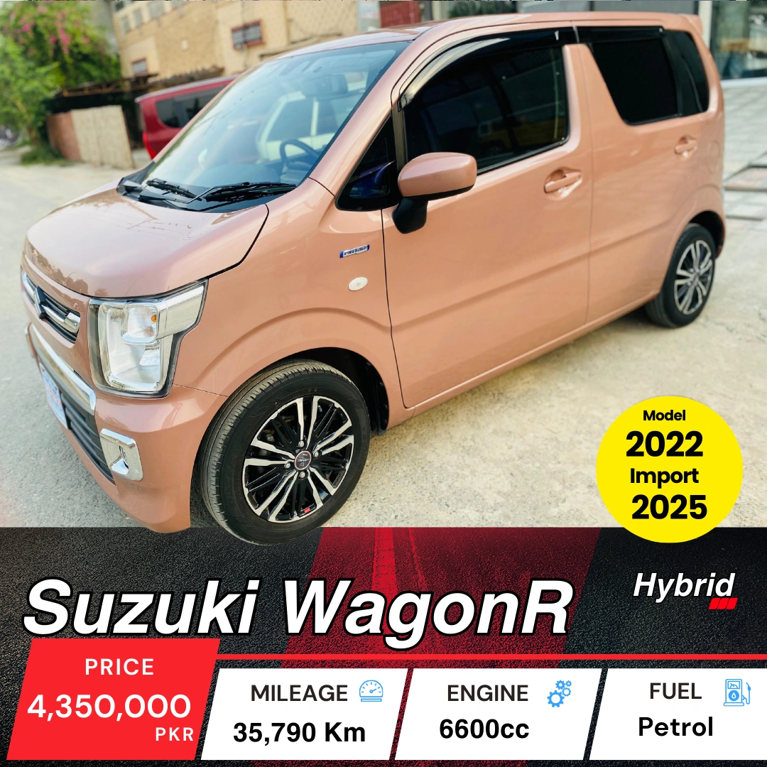 Suzuki WagonR Full House Hybrid – Pearl Tea Pink