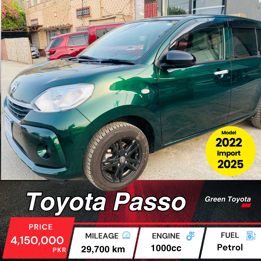 Toyota Passo – 2022 Model